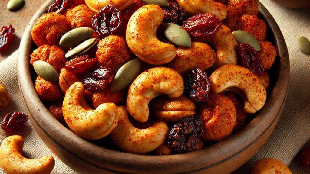 Spiced Cashew Trail Mix